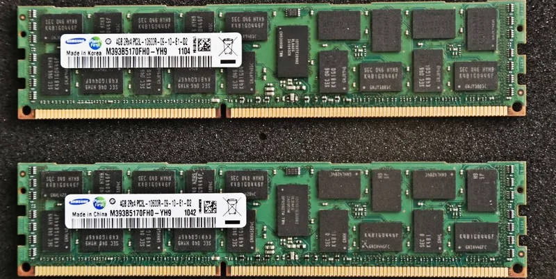 

RAM R410/R610/R710/R720/T410 server memory 4G DDR3 1333 ECC REG 1PCS