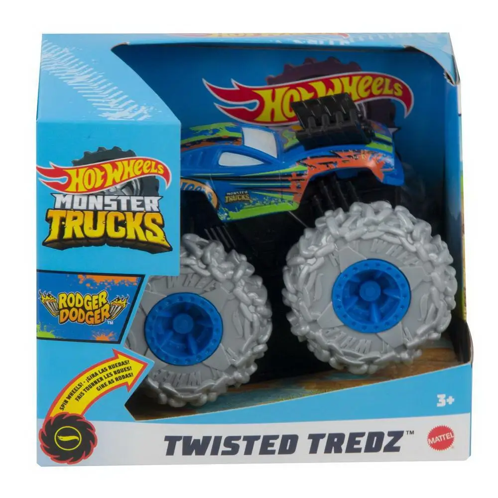 Машинка Mattel Hot Wheels Монстр трак (увеличенная) инерционная GVK37|Наземный транспорт| |
