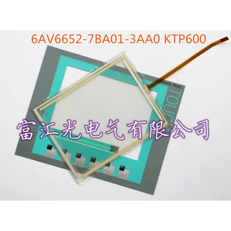 

Touch Screen Digitizer for 6AV6 652-7BA01-3AA0 KTP600 Touch Panel for 6AV6652-7BA01-3AA0 KTP600 with Membrane Keypad Switch