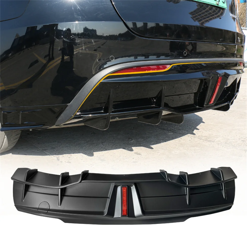 

Car Exterior Accessories Car Thunder Type Rear Lip Rear bumper For Model Y HJ
