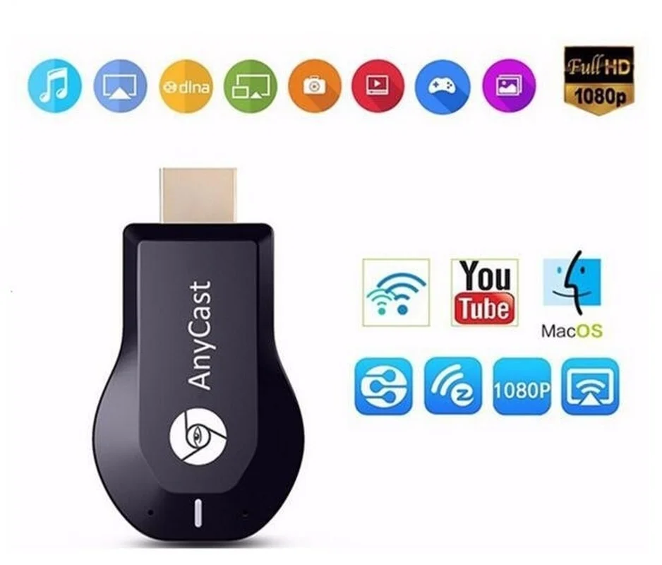 M2 Plus 1080p TV Stick Adapter Wireless Wifi Display Receiver Dongle for Pc Phone for Miracast PK G2 enlarge
