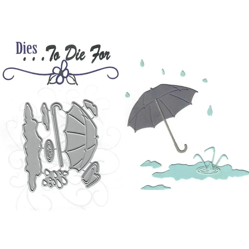 

Umbrella Metal Cutting Dies DIY Scrapbooking Photo Album Decorative Embossing PaperCard Crafts Die