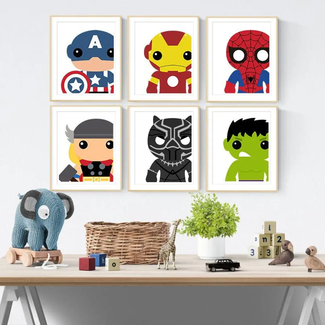 Disney Классические фильмы ТВ Звездные войны холст картина мультфильм плакаты