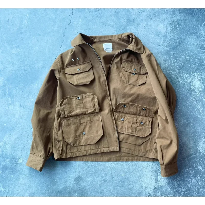 Японский охотничий жакет с несколькими карманами VISVIM HEMSWADE JKT