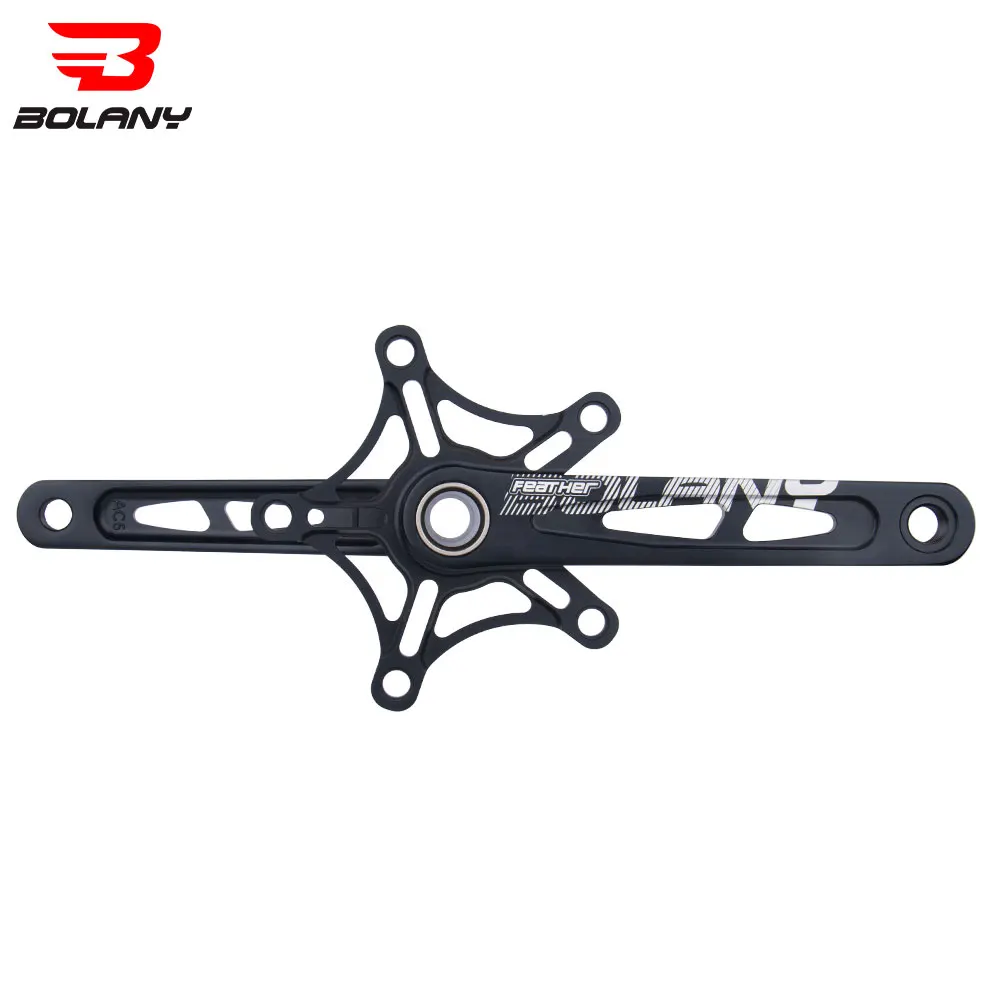 BOLANY Bike Crankset Folding Crank 170mm 130BCD Aluminum All