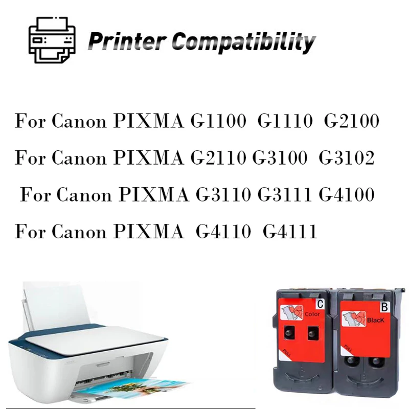 Vilaxh для Canon Pixma G1100/G1110/G2100/G2110/G3100/G3102/G3110/G3111