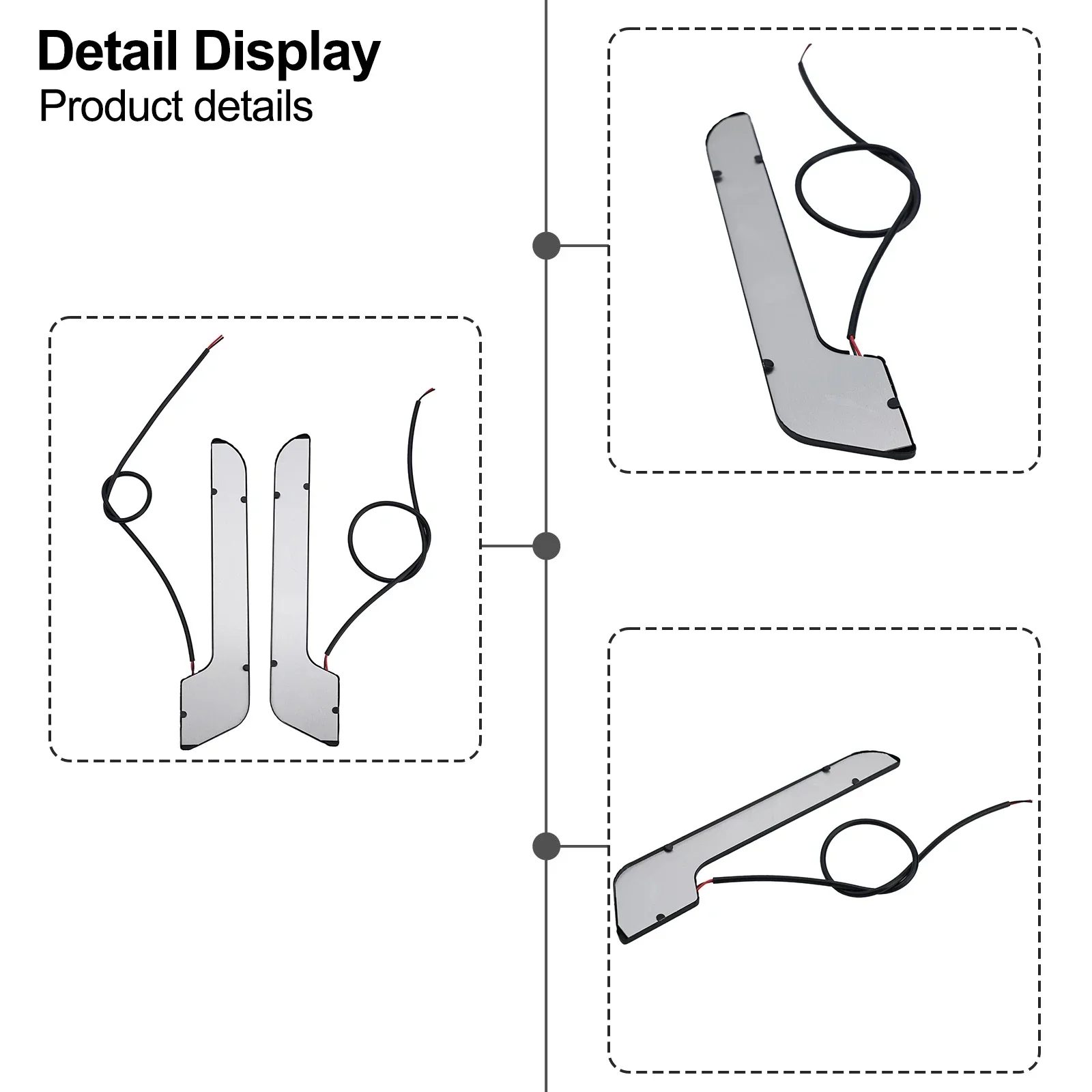Полезная замена дневных ходовых огней светодиодная лента DRL 2 шт. простая в