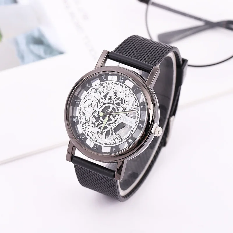 

2021 Hollow Design Plastic Watches Men Relogio Unisex Retro Masculino Relojes Hombre Quartz Wrist Luxury Clock Relogio Masculino