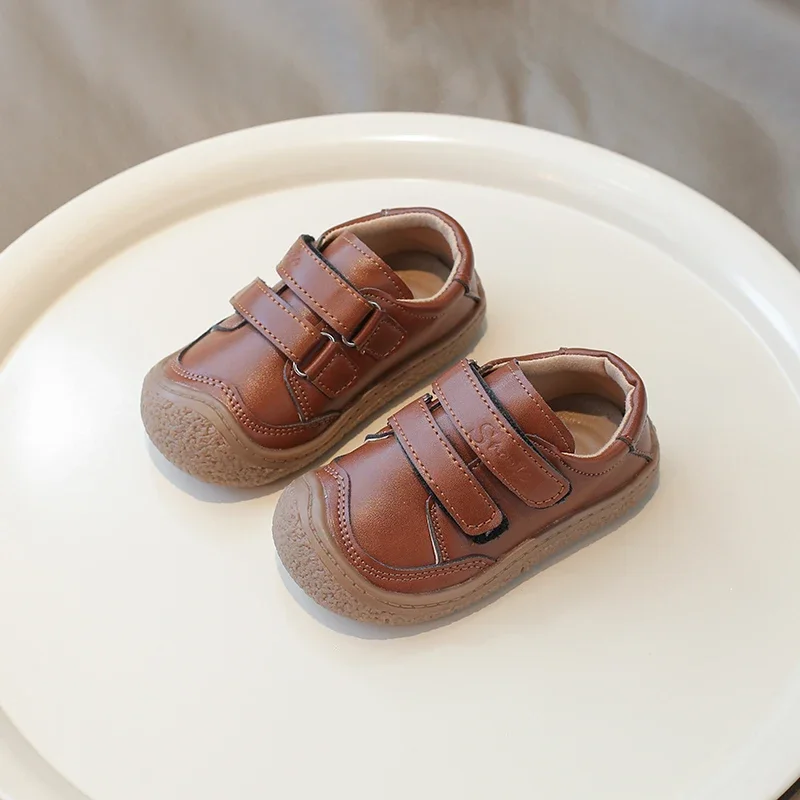 Детская повседневная кожаная обувь, детская обувь для первых шагов ...