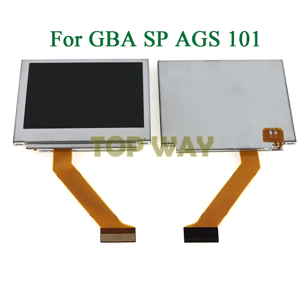 10 шт. оригинальный новый яркий ЖК-дисплей с подсветкой для GBA SP AGS 101