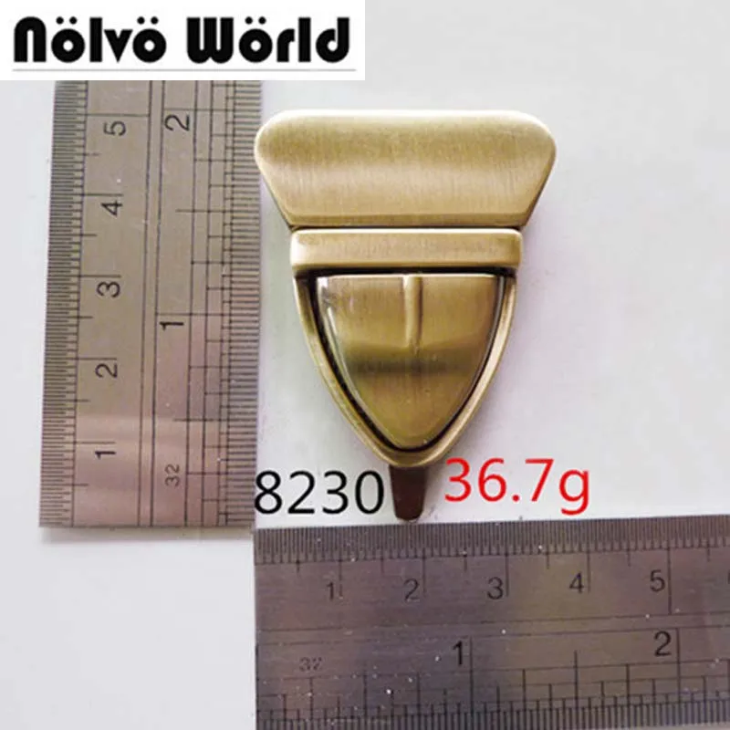 

10pcs 5 colors Sewing High Quality Leather Bags Handbags Tunk Lock Snap Clasps
