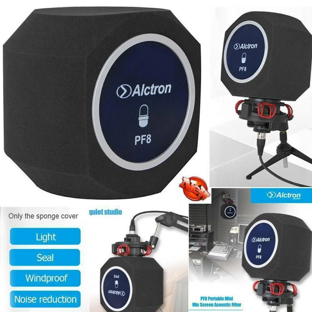Акустический фильтр Alctron PF8 простой Студийный микрофон с шумоподавлением и