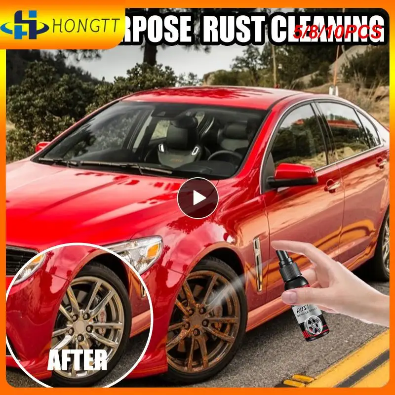 

5/8/10PCS Non-conductive Automotive Car Rust Remover Spray Convenient Rust Remover Universal Refurbishing Agent Car Accessories
