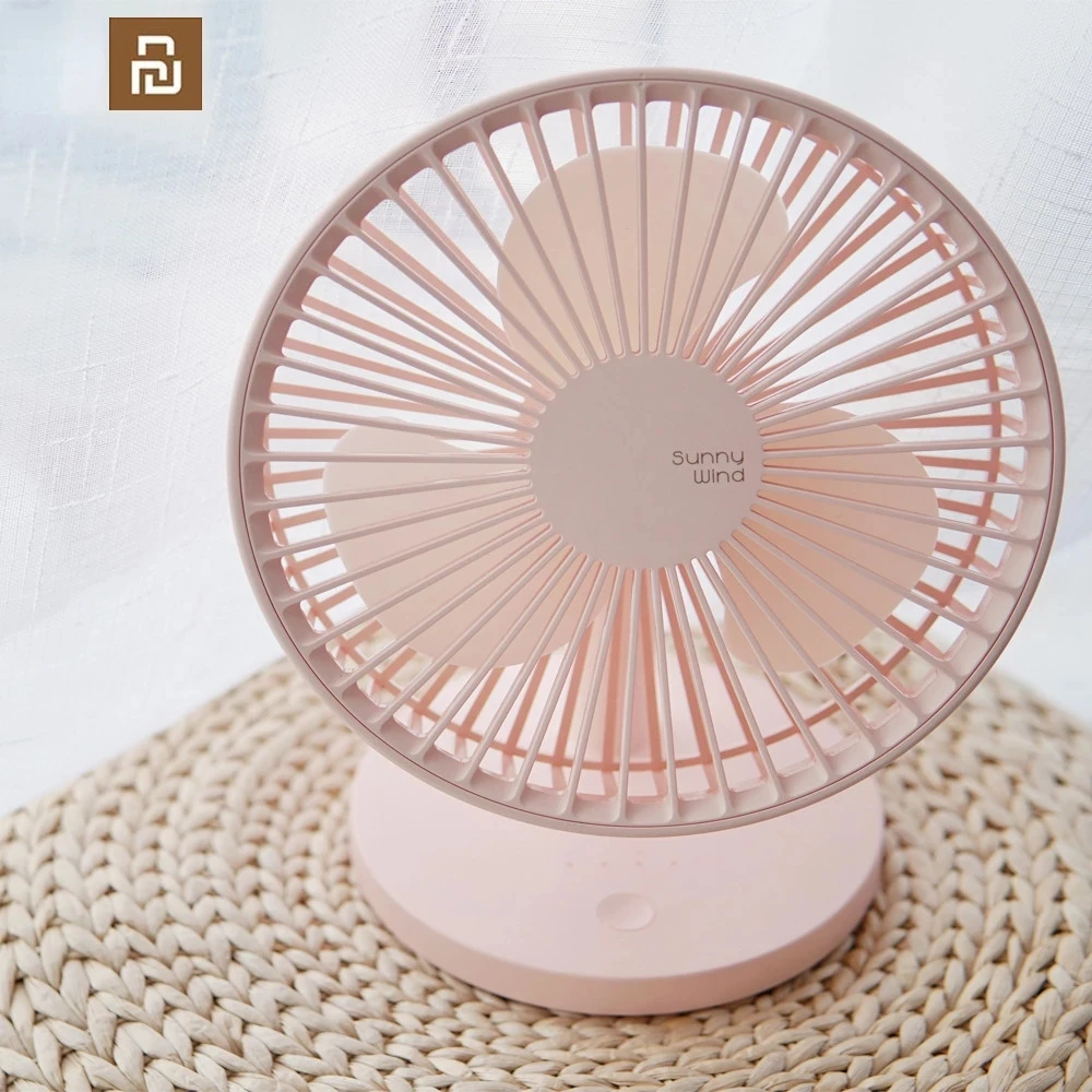xiaomi Youpin 3Life 202 Desktop Mute Fan USB Charging Mini Portable Handheld 2000mAh Battery Capacity Low Noise Strong Wind |