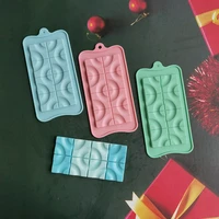 silicone chocolate mold for baking square shape reusable non stick pastry tools kitchen accessories baking cake decoration