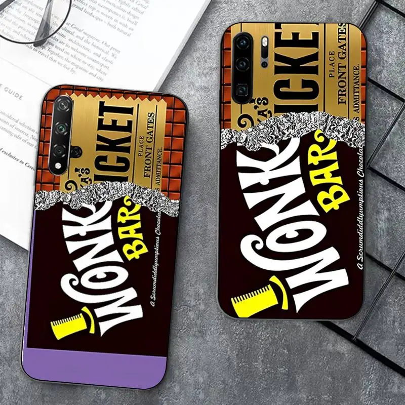

Alenka Bar Wonka Chocolate Phone Case for Huawei Honor 10 i 8X C 5A 20 9 10 30 lite pro Voew 10 20 V30