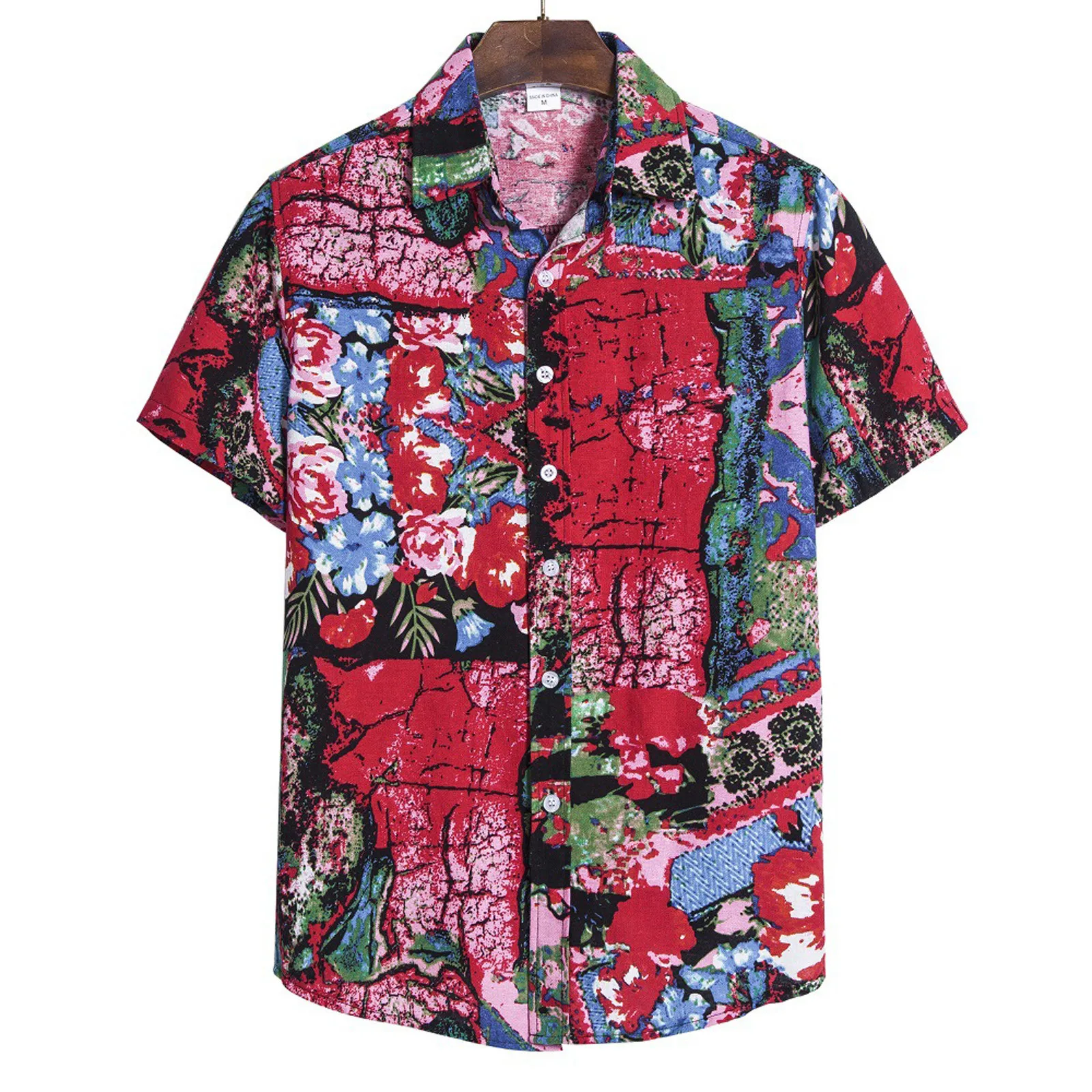 

Super Mom Shirt Sleeve Cardigan Shirt Short Men's Shirt Beach Flower Turtleneck Hawaiian Men's Men Tall Men Shirts Black N