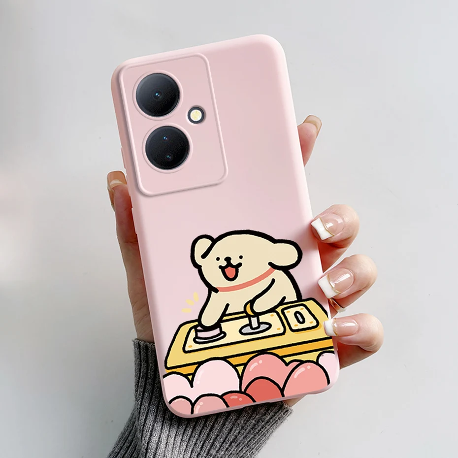 Модный чехол для Vivo Y78 5G V29lite милый мультяшный ЧЕХОЛ ДЛЯ телефона