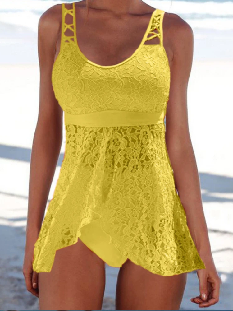 

Женский купальник с высокой талией, модель 2023 года