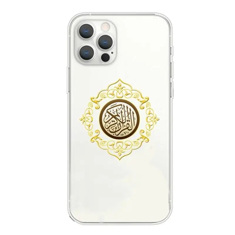 Прозрачный чехол для телефона Quran Iphone Se 5 6 S 7 8 Plus Xr X Xs Max 11 12 13 Mini Pro |