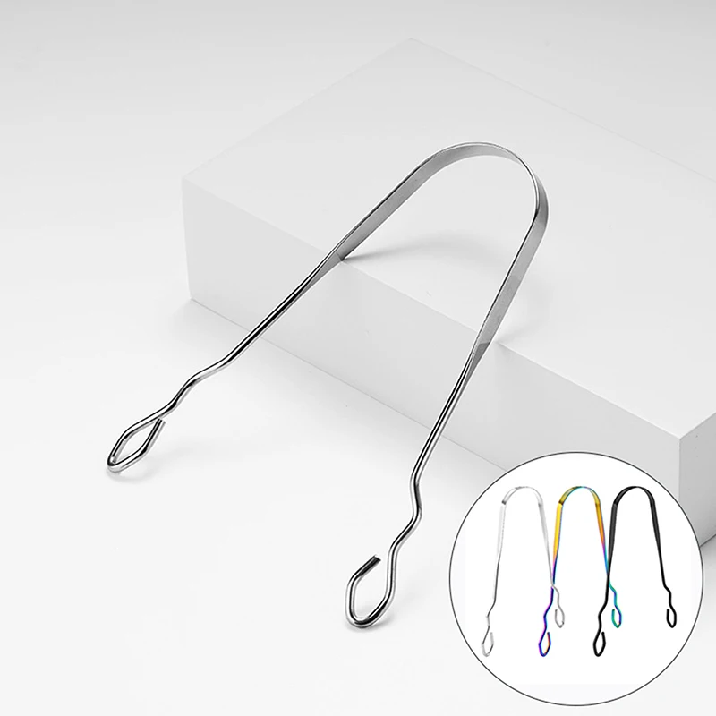 Алмазная ручка U-образный инструмент из нержавеющей стали для чистки полости рта