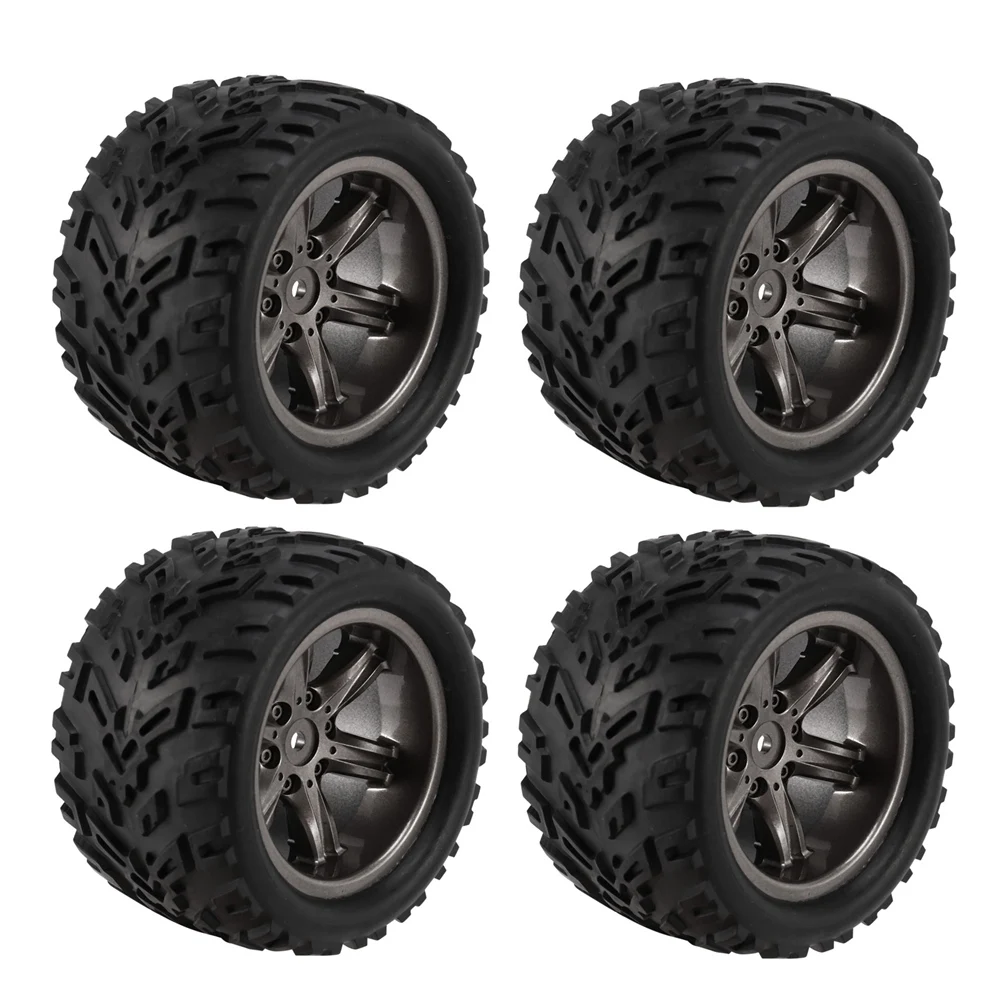 4Pcs Tires Tyre Wheel for XINLEHONG 9125 9116 X9115 X9116 GPTOYS S911 S912 1/12 RC Car Spare Parts Accessories images - 6
