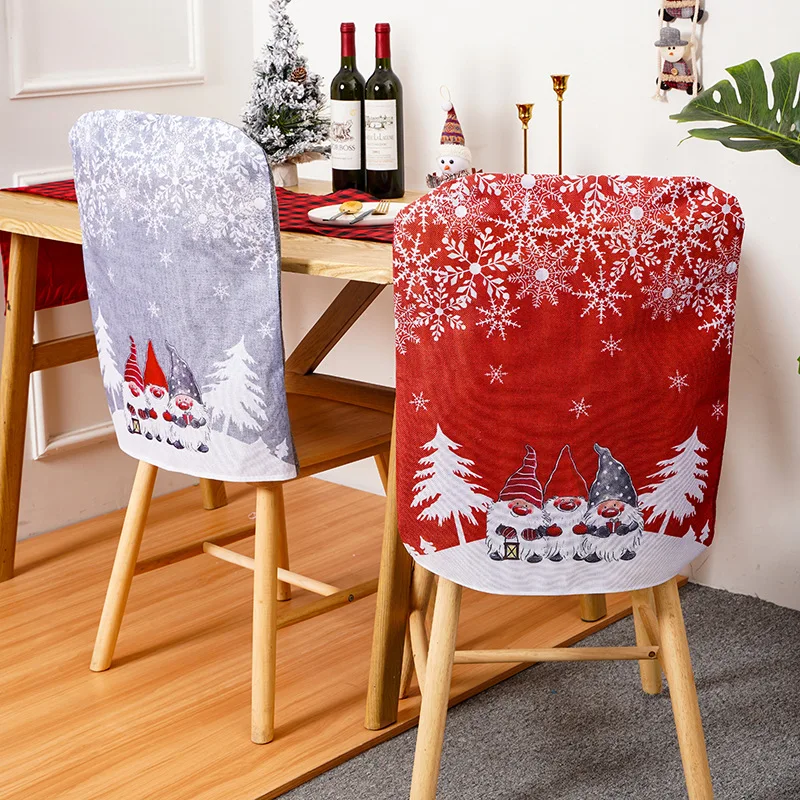 

Christmas Chair Cover Dining Room Office Xmas Decorations Chair Covers Indoor Decor,Party Favor Supplies,Creative Novelty Gifts