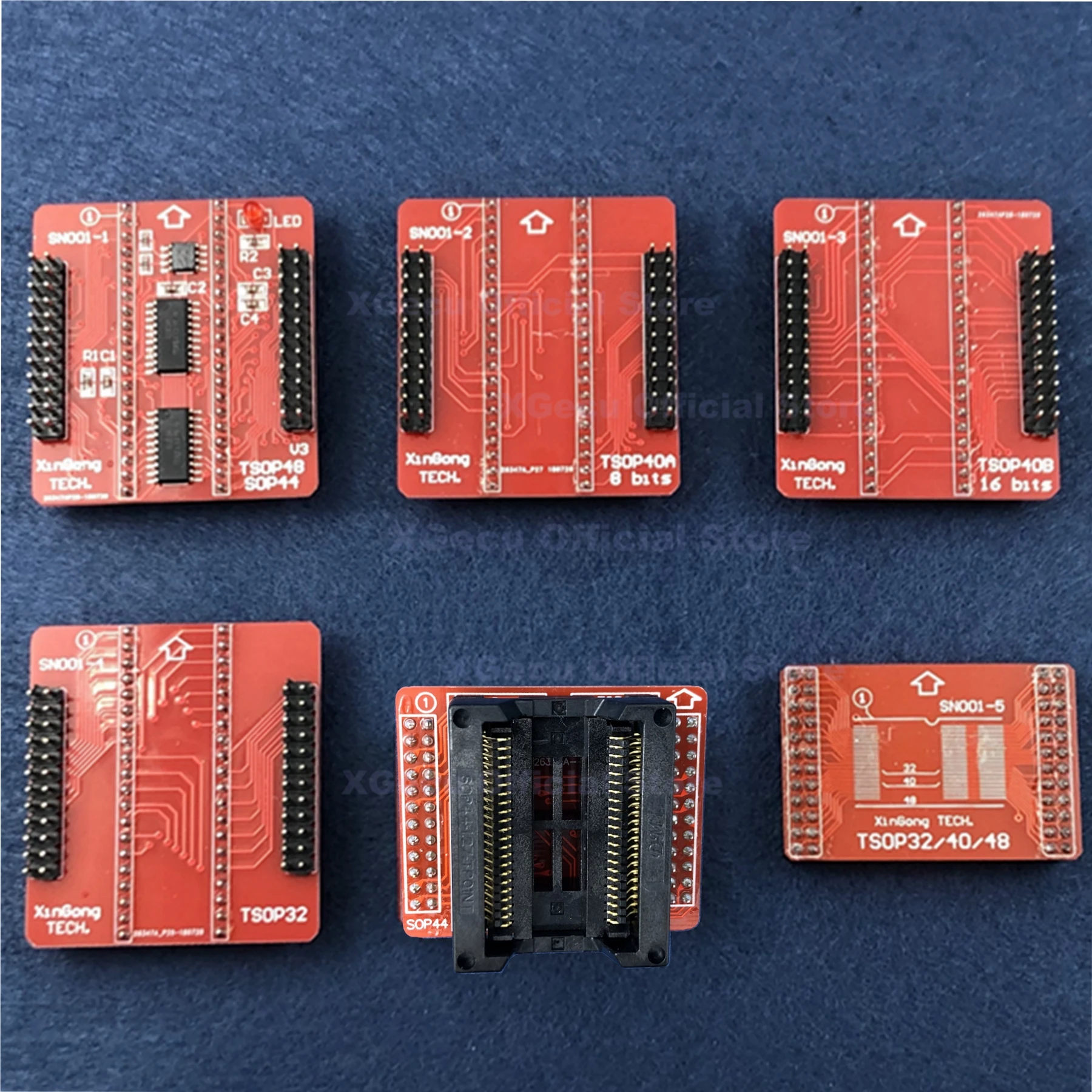TSOP32/40/48 SOP44 ZIF переходник для разъема XGecu TL866A TL866CS TL866II Plus USB Универсальный