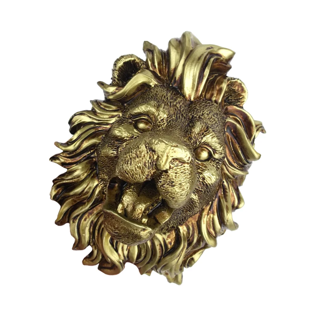 

Lion Head Wall Hanging Fountain Nozzle Pond Fountain Sprinkler Head Replacement