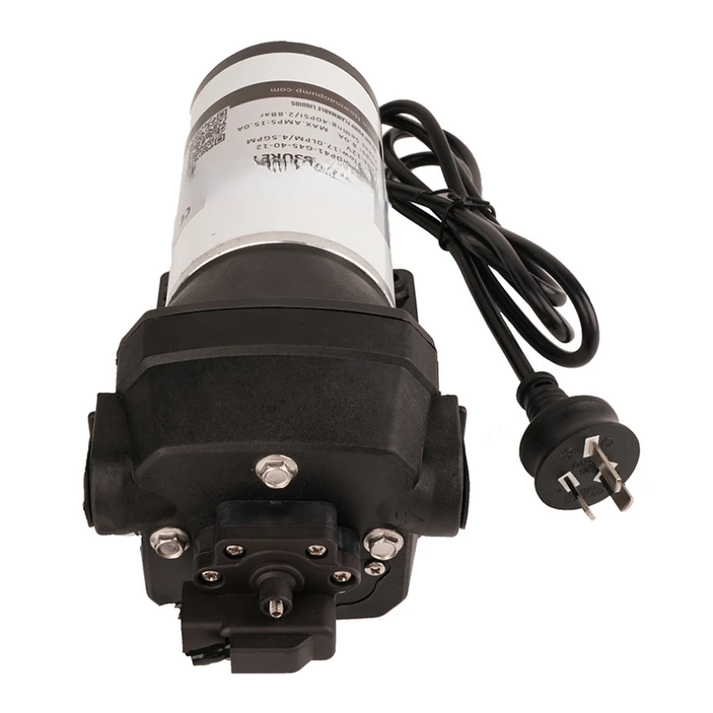 

17L/min 40psi 115V 220V AC diaphragm fresh water pump for marine boat