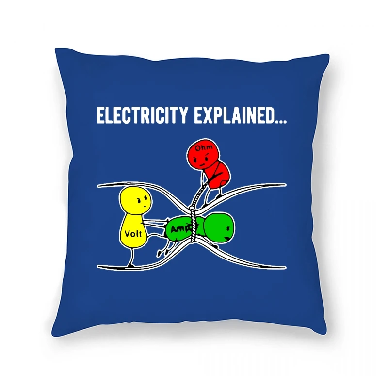 

Модная электрическая наволочка для Ohm's Law Version2 teeshirt
