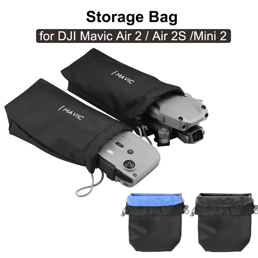 

Drone Accessory Kit Bag for DJI Mavic Air 2/Mini 2/AIR 2S Portable Handbag Remote Control Soft Cloth Travel Carrying Case Access