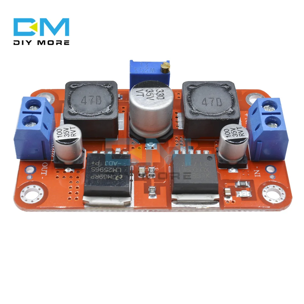 XL6009 LM2596S DC-DC Step Down Boost Buck Board модуль преобразователя Напряжения 1 25 V-26V до 3 5-28V 3A |