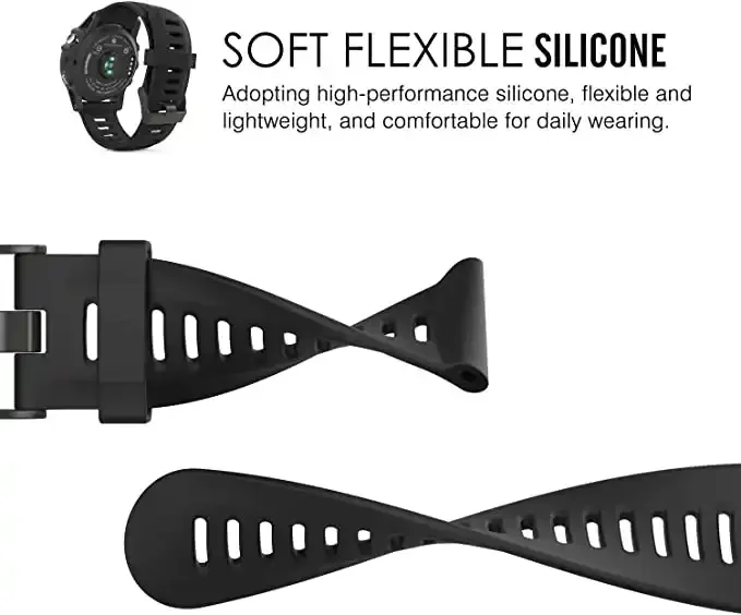 Силиконовый ремешок для наручных часов Garmin 26 22 20 мм