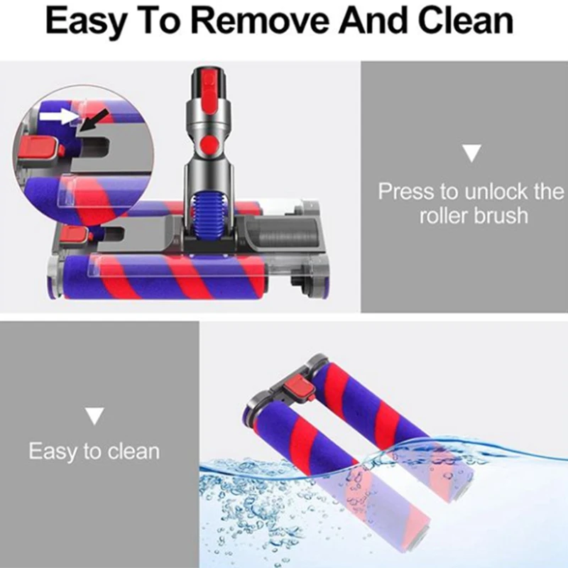 

Запасная деталь для головки пылесоса для Dyson V7 V8 V10 V11 Series, 1 шт.