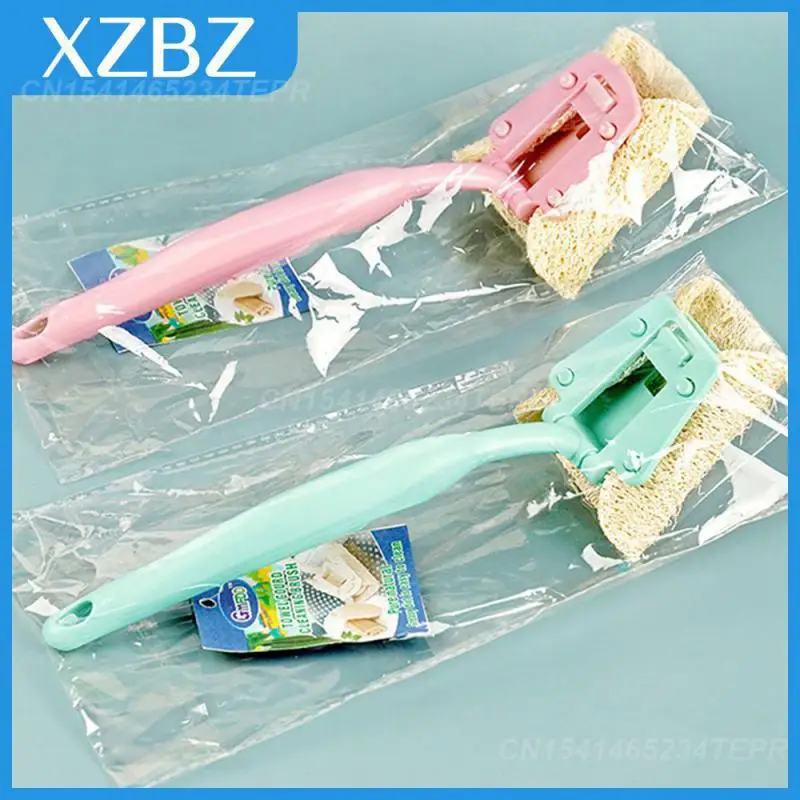 

Green Pink Luffa Pot Brush Can Be Hung Natural Material Is Healthier Long Handle Wash Brush Drained To Save Space Pot Brush
