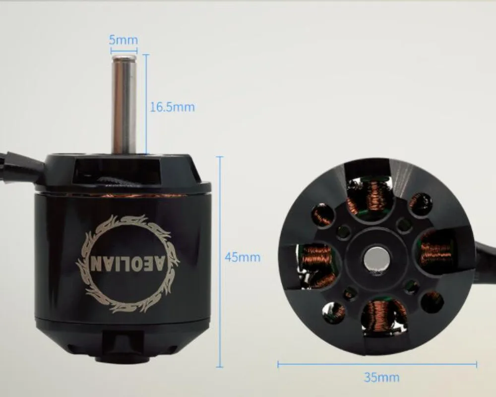 DIY RC790/900/1100kv C3548 2-4s Lipo батарея 40A ESC Электрический двигатель постоянного тока для радиоуправляемого квадрокоптера самолета