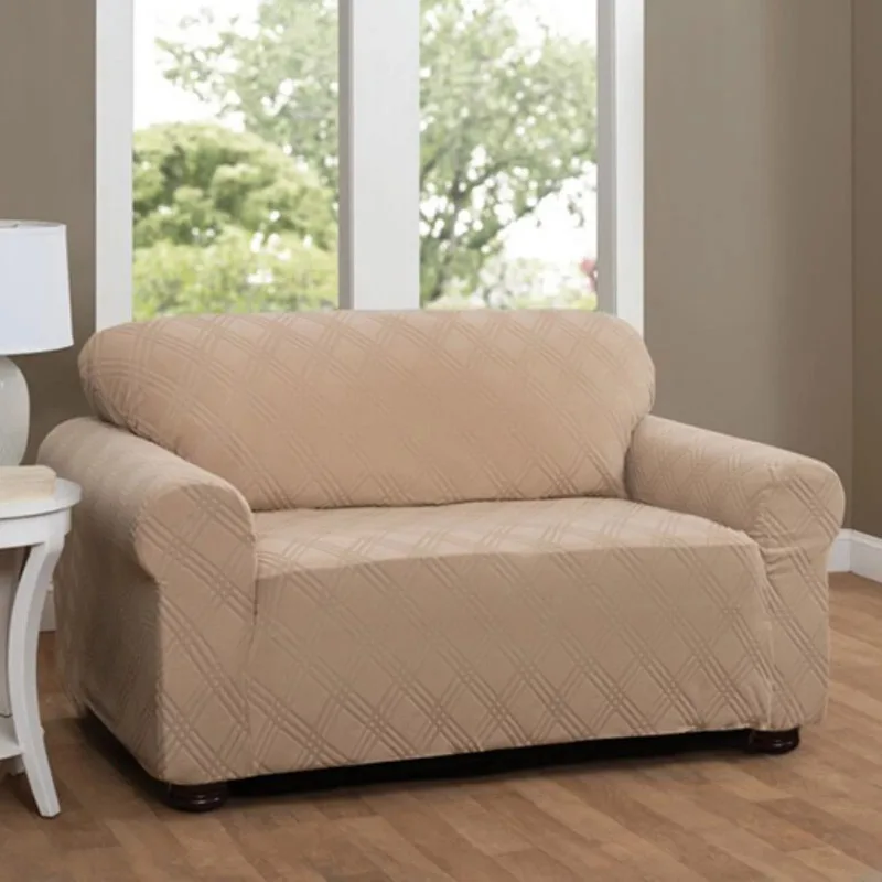 

Растягивающийся чехол для дивана, 1 шт., бежевый