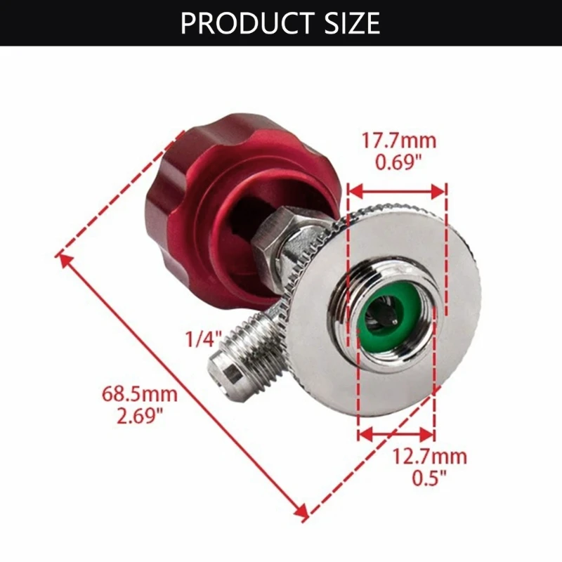 Комплект для автоматического самоуплотнения прокола R134A автомобиля открывания