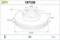 

197330 for ten brake disc E39