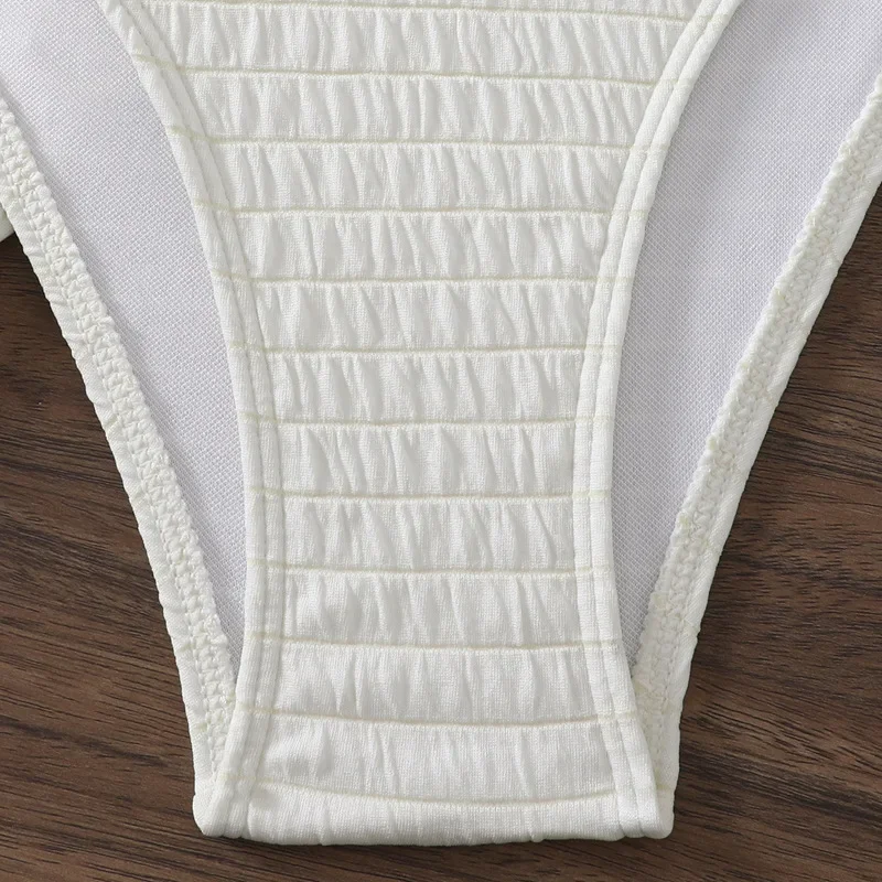 2025 Новый комплект из 3 предметов женский купальник-стринги сексуальный бикини с