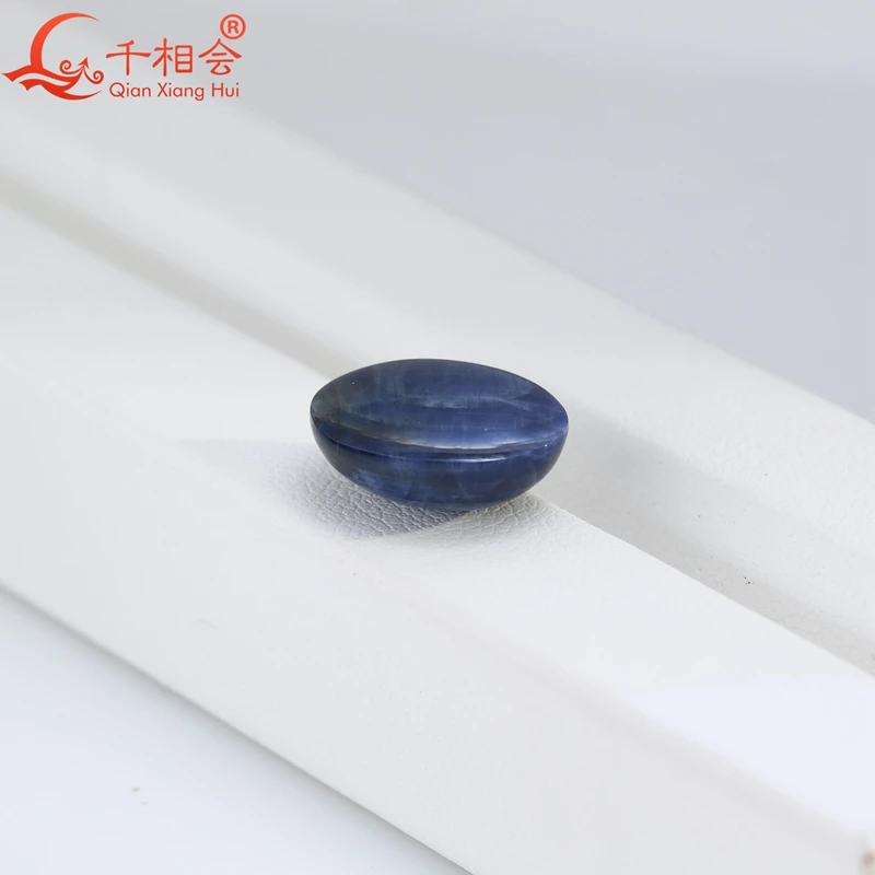 Кабошон овальной формы 10 84 карата натуральный и не подогреваемый синий сапфир