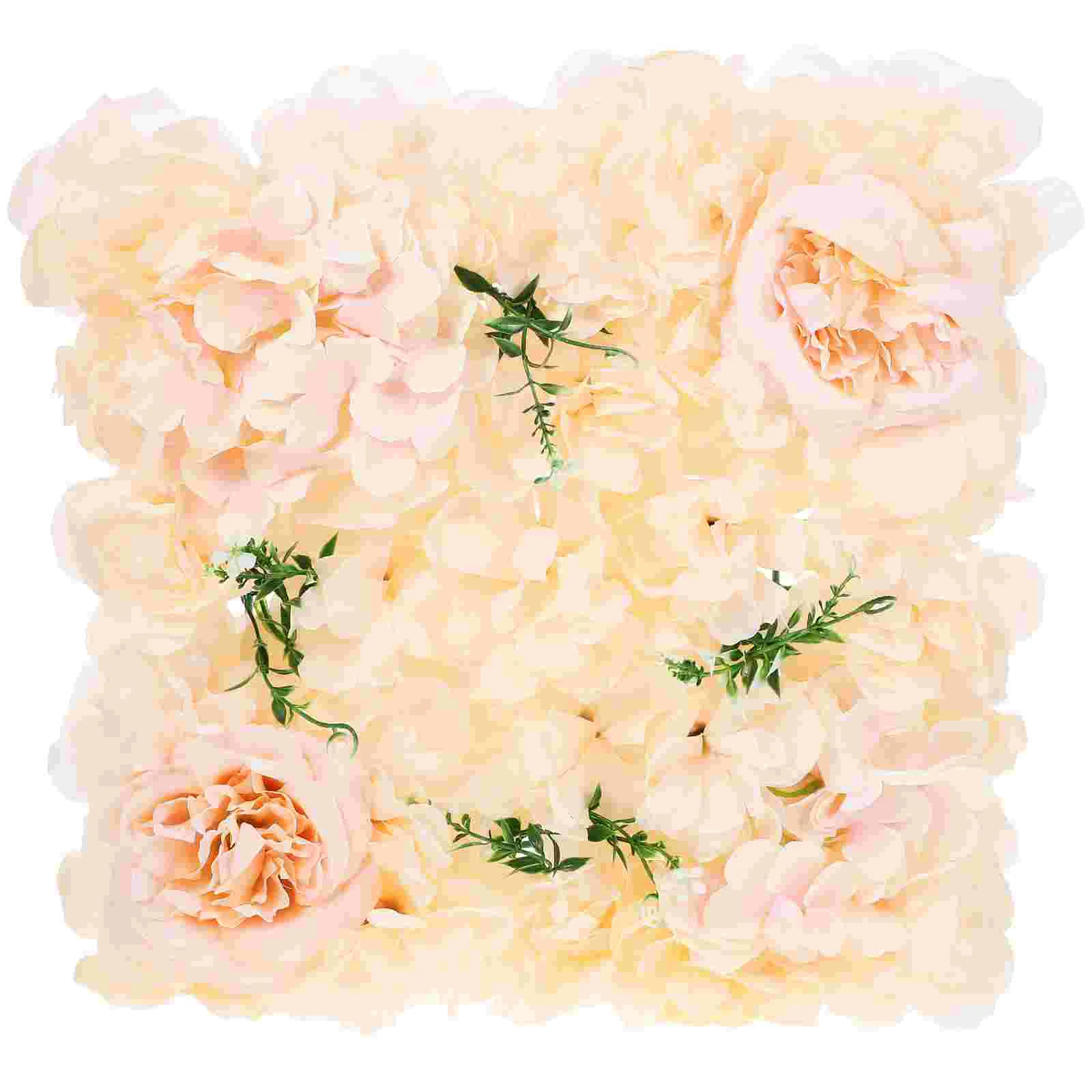 

Fake Flower Wall Panel Wedding Decoration Cumpleaños Para Floral Artificial Decorate