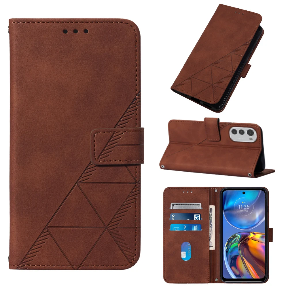 

Wallet Flip Case For Motorola Moto E7 Plus G50 5G G30 G20 G10 G60 G40 G60S G9 Play G Pure E20 E30 E40 Leather Cases Cover