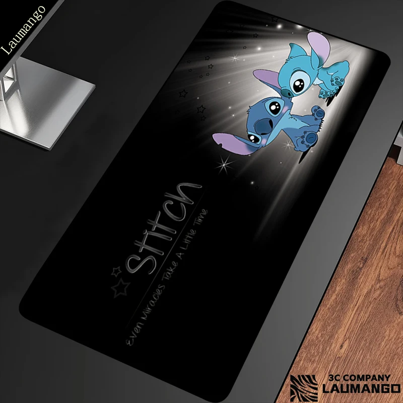 

Stitch Anime Mouse Pad Xxl Large Computer Accessories Desk Mat Gaming Laptop Pc Gamer Mousepad Company Game Mats Cute Mause Pad