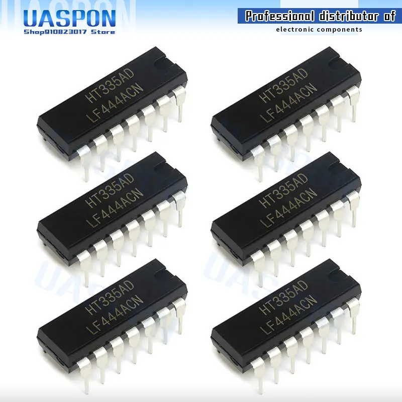 10 шт., усилитель LF444ACN DIP-14 LF444 DIP LF444CN DIP14