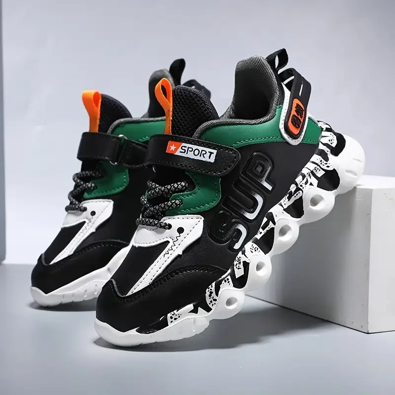 Children's Anti-skid Warm Running Shoes Soft Soled Sneakers Winter New