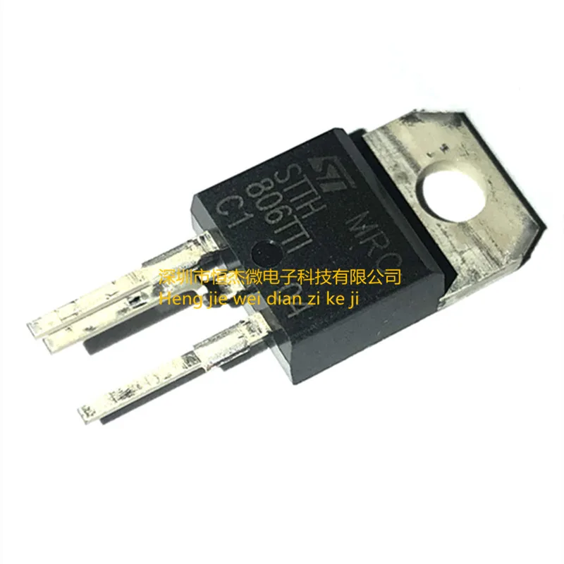 

5 шт./лот STTH806TTI TO220 STTH806 диодный выпрямитель чип новый оригинальный