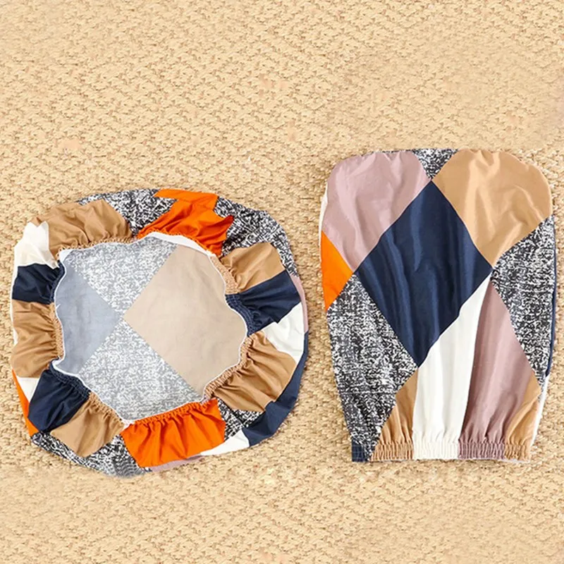 Чехол для компьютерного кресла эластичный с поворотом на покрытия офисных