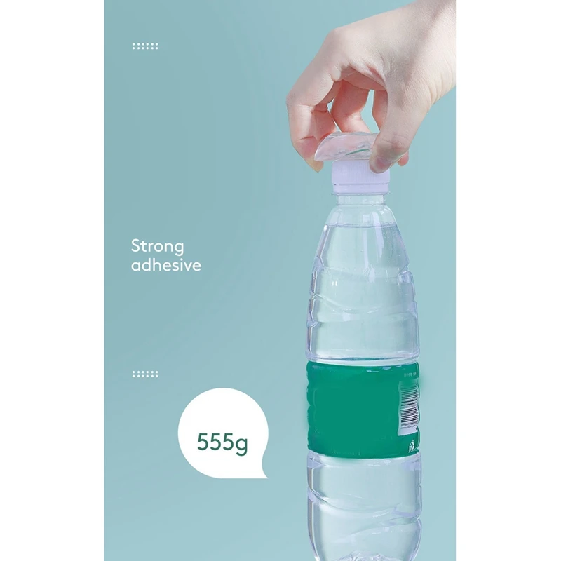 6 шт. прозрачные дверные стопоры настенная защита-клейкая многоразовая защита